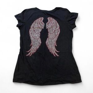 Miami Style Angel Wings T-Shirt XL